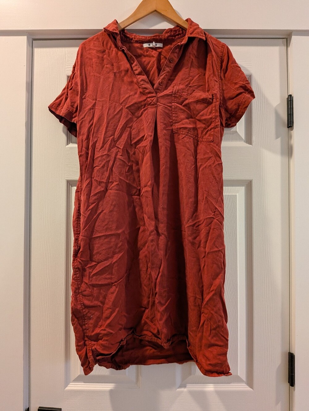 Three Dots Lyocell Shirt Dress